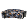 Orange Spiders Dog Collar
