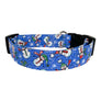 Happy Snowmen Dog Collar