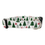 Christmas Trees Dog Collar