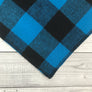 Blue Buffalo Flannel Bandana