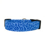 Blue Leopard Dog Collar