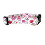 Conversation Hearts Dog Collar