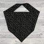 Black and White Polka Dot Bandana