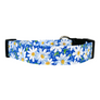 Blue Daisies Dog Collar