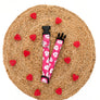 Pink Conversation Hearts Dog Collar