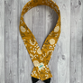 Mustard Woodland Floral Camera Strap