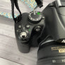 Black and White Checkered Camera Strap