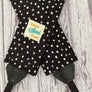 Black and White Polka Dot Camera Strap
