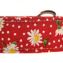 Daisies in Red Dog Collar - Collars by Design