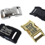 Personalized Laser Engraved Dog Buckle - Collars by Design