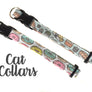 Cat Collar - Your Choice of Fabric and Size - Collars by Design