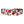Christmas Trees in Red Dog Collar