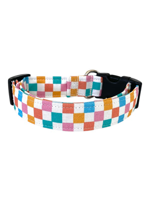 The Checkerboard Dog Collar