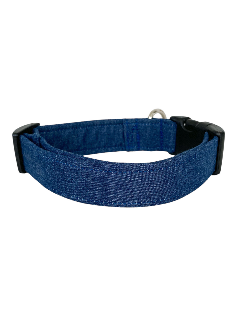 Denim Dog Collar