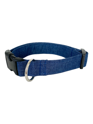 Denim Dog Collar