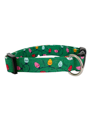 Christmas Lights Dog Collar