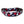 Red and White Hearts Dog Collar