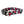 Red and White Hearts Dog Collar