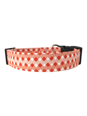The Orange Geo Dog Collar