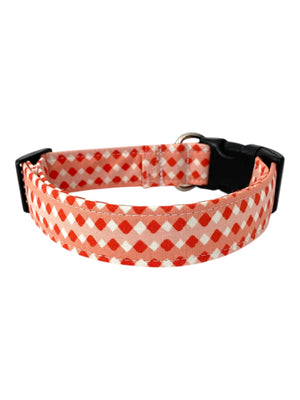The Orange Geo Dog Collar