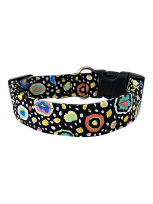 The Cosmic Dots Dog Collar