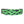 Lightning Bolts in Green Dog Collar