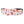 Mushrooms in Red and Blue Dog Collar