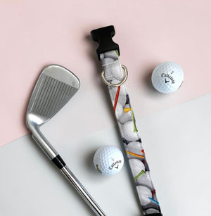 The Tee Time Dog Collar