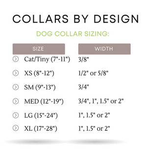 The Tee Time Dog Collar