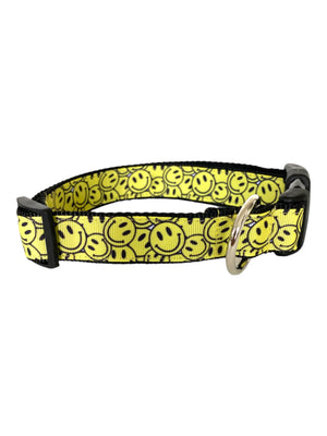 Smiley Face Dog Collar