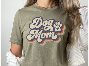 Retro Dog Mom Shirt