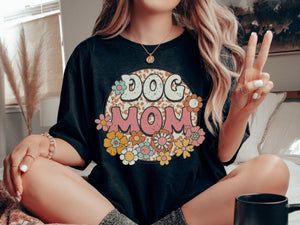 Dog Mom Floral Shirt