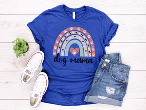 Dog Mama Rainbow Shirt