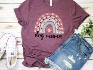 Dog Mama Rainbow Shirt