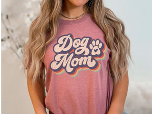 Retro Dog Mom Shirt