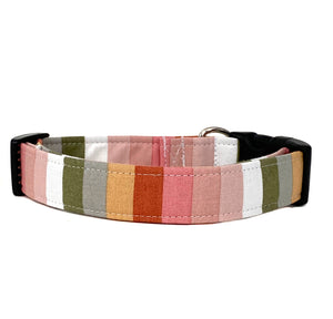 Boho Stripe Dog Collar