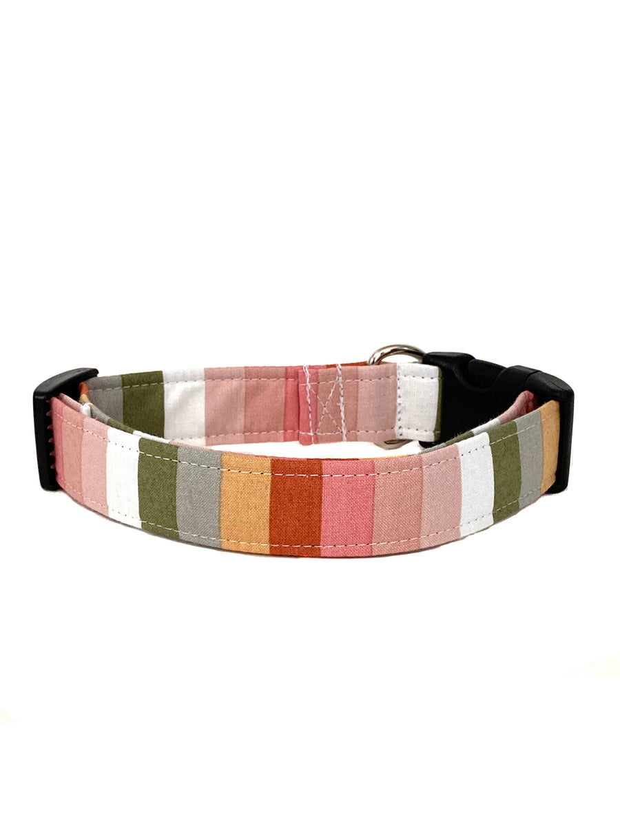 Boho Stripe Dog Collar