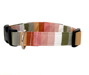 Boho Stripe Dog Collar