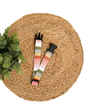 Boho Stripe Dog Collar
