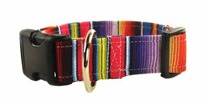 Serape Stripe Dog Collar