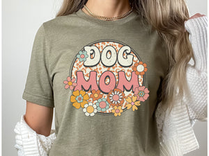 Dog Mom Floral Shirt