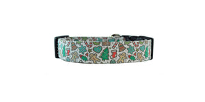 Gingerbread Men Dog Collar