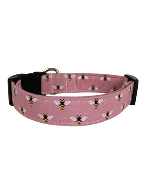 The Busy Bees Dog Collar