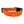 Orange Leopard Dog Collar