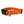 Orange Leopard Dog Collar