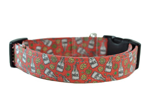 Milk and Cookies Dog Collar
