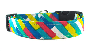 New Wave in Blue Dog Collar