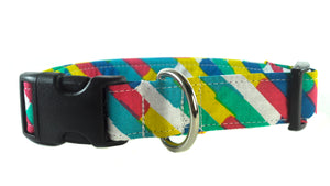 New Wave in Blue Dog Collar