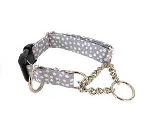 Buckle Chain Martingale Collar - You Pick the Fabric