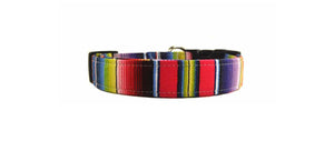 Serape Stripe Dog Collar